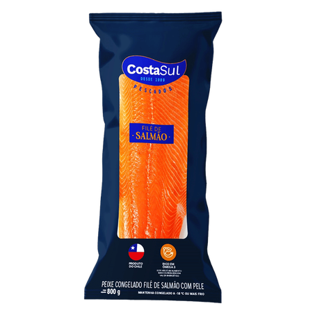 Filé Salmão Costa Sul 800g 
 