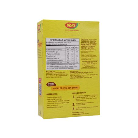Farinha De Aveia Yoki 170g 360-27