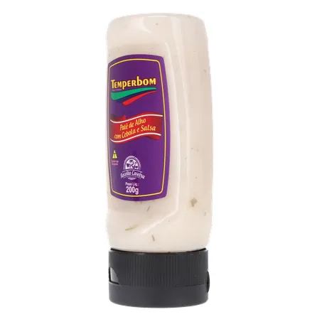 PATE DE ALHO TEMPERBOM COM CEBOLA E SALSA 200G 360-5