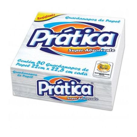 GUARDANAPO PRATICA C/50 22*22,5