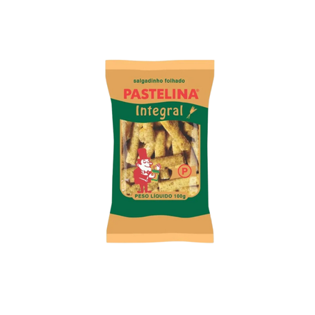 SALGADINHO PASTELINA INTEGRAL 100G