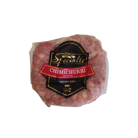 LINGUICA SPECIALLI 400G PERNIL CHIMICHURRI CONGELADA