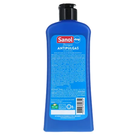Shampoo Para Cães Sanol Dog Antipulgas Embalagem 500ML 360-18