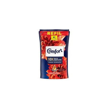 Amaciante de Roupas Concentrado Comfort Energia Floral Sachê 900ml - Refil