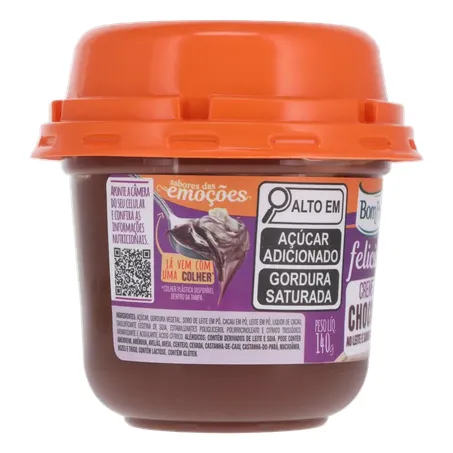 Creme choc bom principio bco-preto 160g 360-28