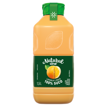 Suco Natural One Laranja e Maçã Ambiente 1,5L