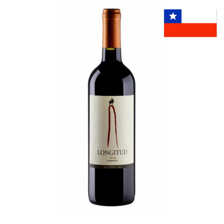 VINHO LONGITUD CARMENERE TTO 750ML