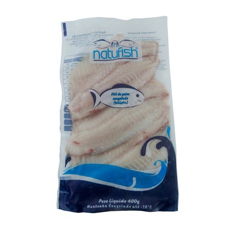 File de tilapia 400g natufish (075597)