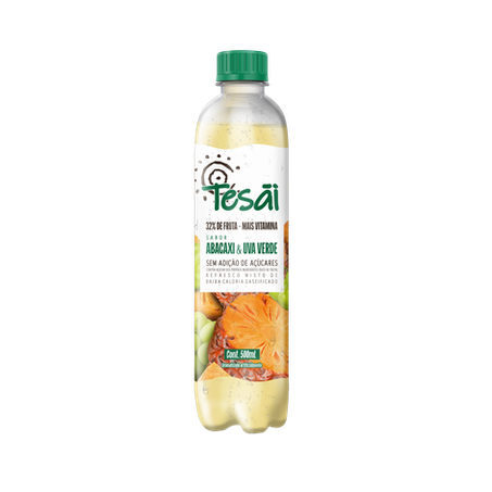 Suco tesai 500ml abacaxi e uva verde