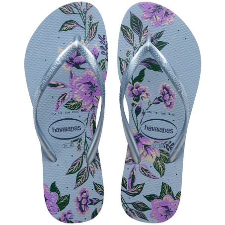 HAVAIANAS SLIM ORGANIC AZUL ASHLEY 37/38