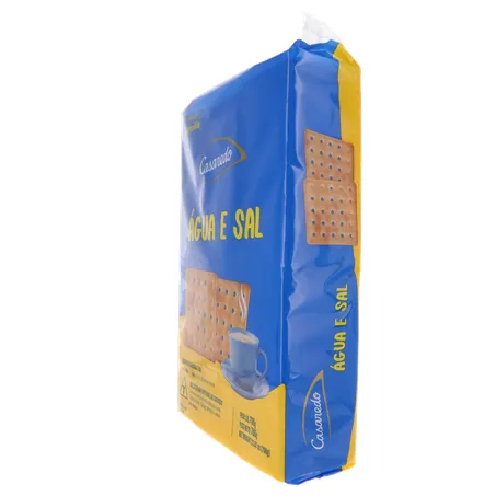 Biscoito água e sal casaredo pacote 700g 360-6