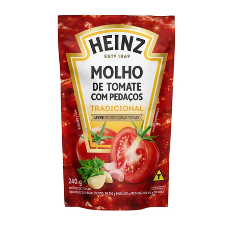 MOLHO TOMATE HEINZ TRADICIONAL SC 240G