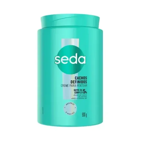 Creme Pentear Seda 900g Forca Cachos Definidos