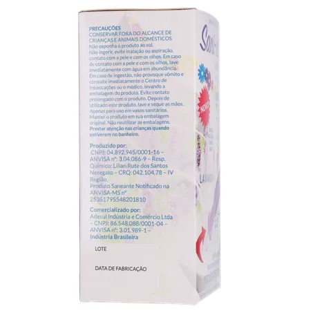 Gel adesivo sanitário sani all lavanda refil 37g 360-28