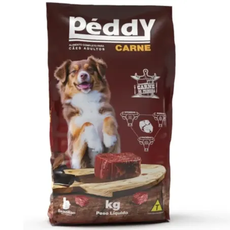 Racao Peddy 1kg Carne 