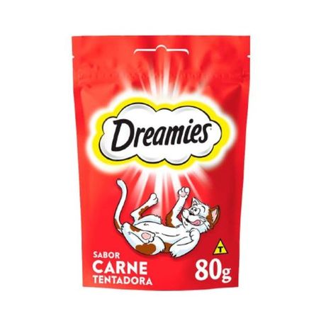 Petisco Para Gatos Mars Dreamies Carne Pacote 80g 
 