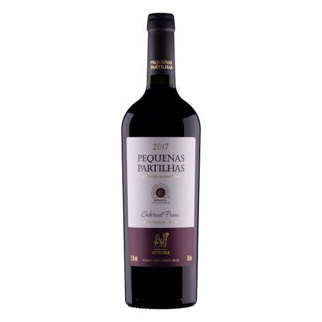 VINHO TINTO SECO PEQUENAS PARTILHAS CABERNET FRANC