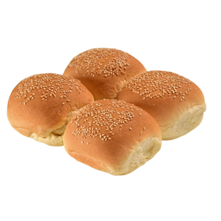 Pão Boza Hamburguer Com Gergelim 420g 
 