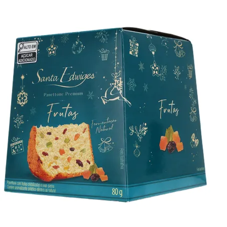 Panetone santa edwiges mini frutas 80g 360-4