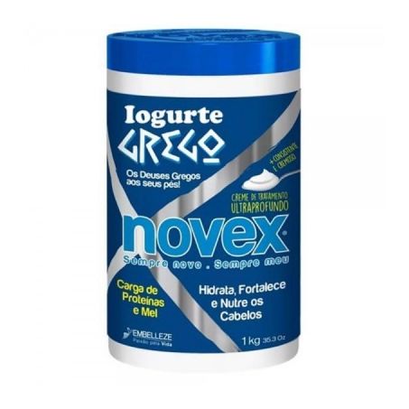 CREME TRAT NOVEX IOGURTE GREGO 1KG