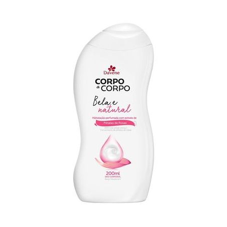 HIDRATANTE DAVENE CORPO A CORPO BELA E NATUR 200ML