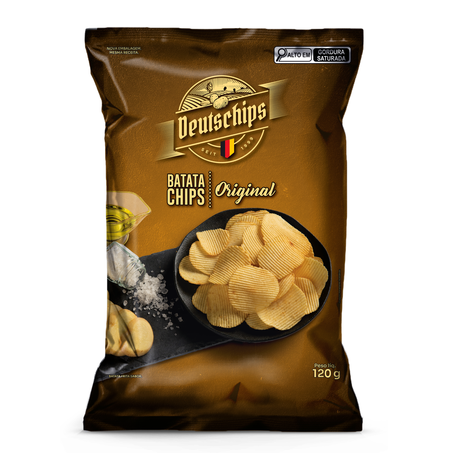 SALGADINHO DEUTSCHIPS TRADICIONAL 120G