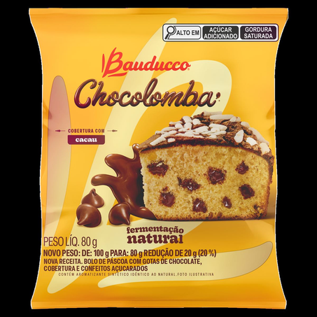 Colomba Bauducco Cacau 80G