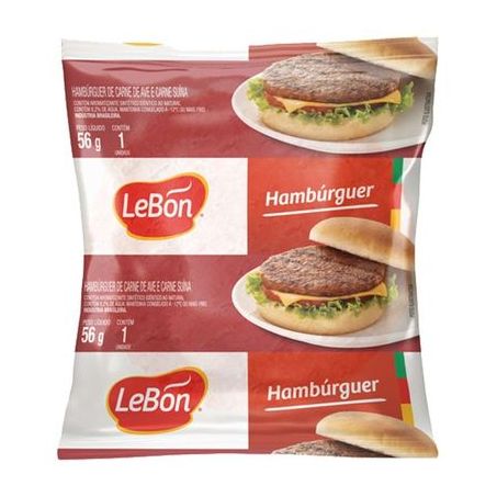 HAMBURGUER MISTO LEBON 56G