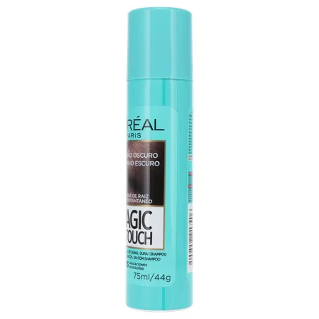 Retoque de Raíz L'Oréal Paris Castanho Escuro Frasco Spray 75ml 360-6