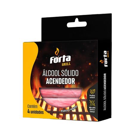 ÁLCOOL SÓLIDO ACENDEDOR FORTA GRILL