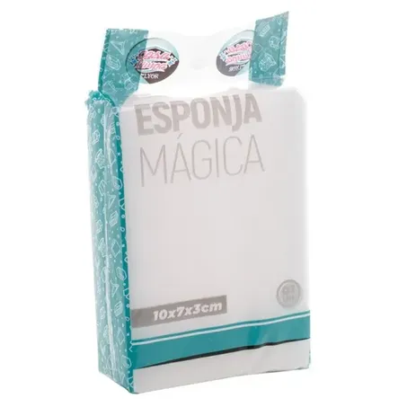 ESPONJA MAGICA DE MELÂMINA 10X7X3CM