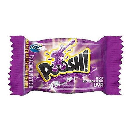 Chicle poosh uva 200g*