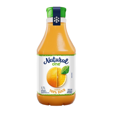 SUCO NATURAL ONE LARANJA INTEGRAL PET 1,3L
