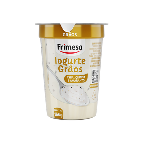 Iogurte Frimesa Graos 165g Copo Chia/Quinoa/Amaranto