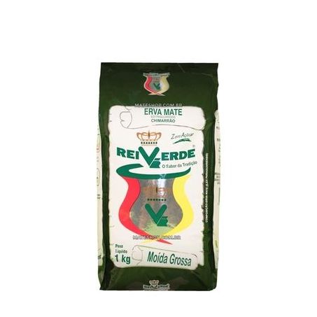Erva mate rei verde zero açúcar 1kg
