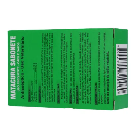 Sabonete Antisséptico para Animais Matacura 90G 360-21
