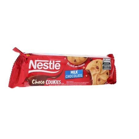 Biscoito Nestlé Cookies Recheado Chocolate Ao Leite Pacote 120G 360-33