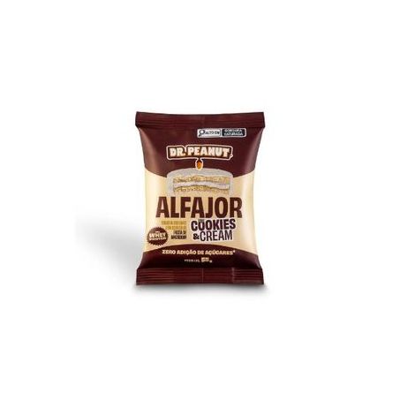 Alfajor Dr. Peanut Pasta Amendoim Cookies Cream 55g