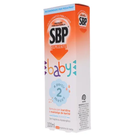 REPELENTE SBP BABY LOÇÃO 100ML 360-4
