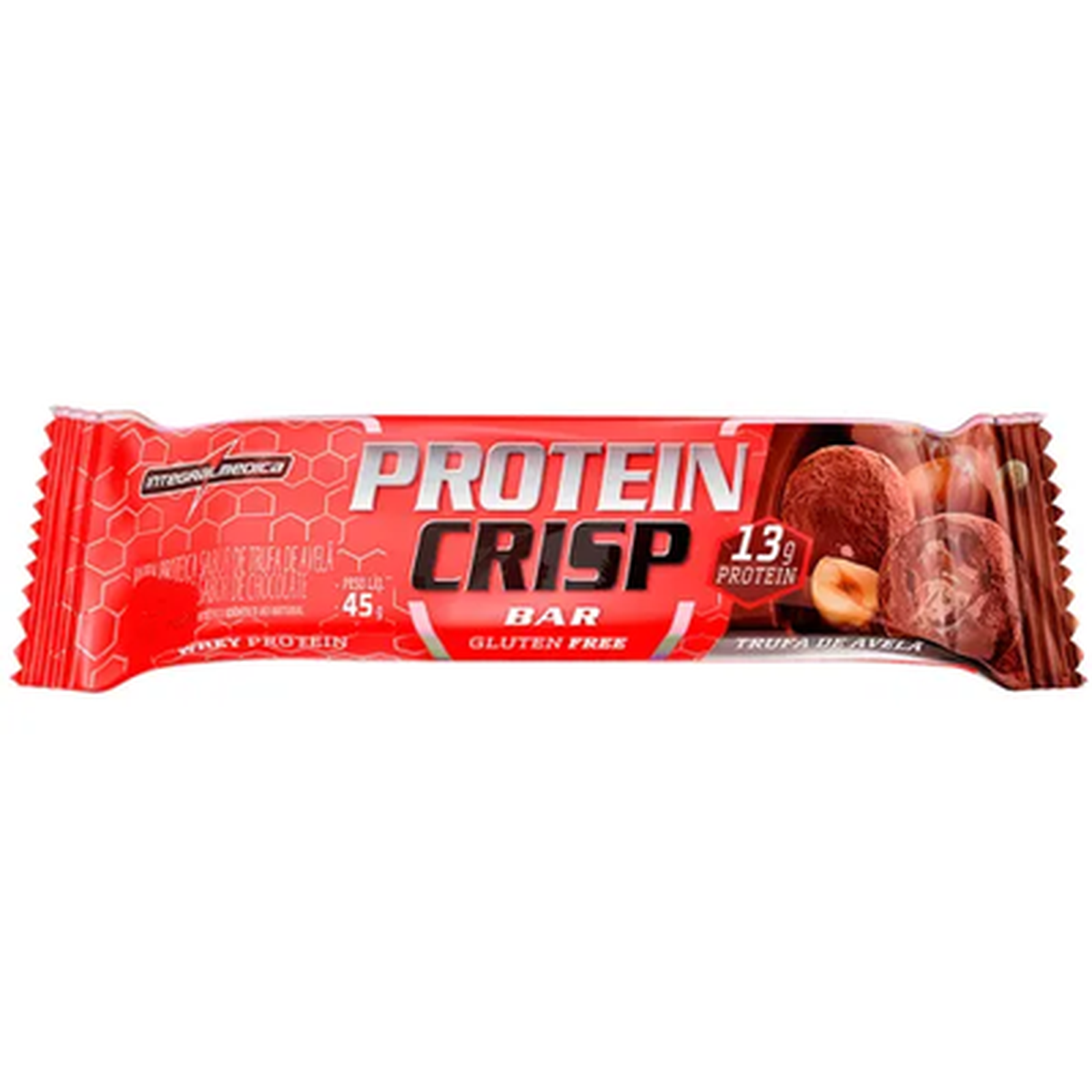Barra Protein Crisp Trufa Avelã 45g
