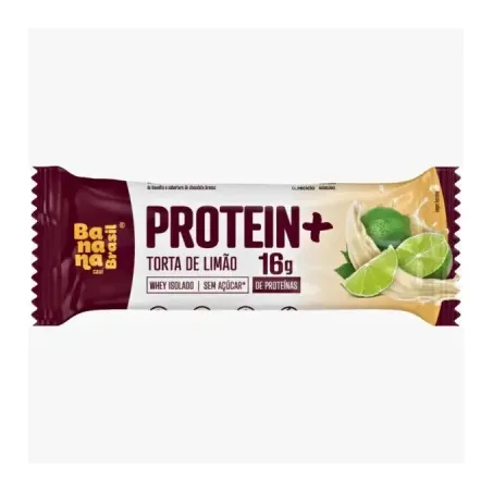 BARRA DE PROTEÍNAS TORTA DE LIMÃO 50G- BANANA BRAS