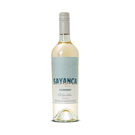 Vinho Arg Sayanca 750ml Chardonnay Branco Seco