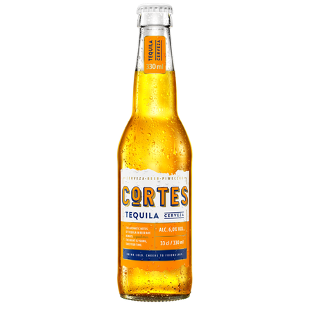 Cerveja tequila cortes ln 330ml