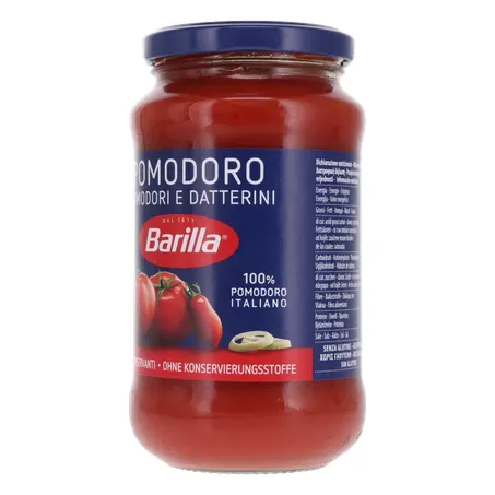 MOLHO TOMATE BARILLA POMODORO E DATTERINI 400G 360-4