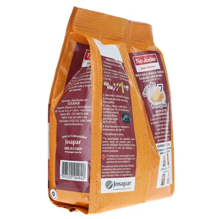 MISTURA BOLO TIO JOÃO LARANJA 270G 360-13