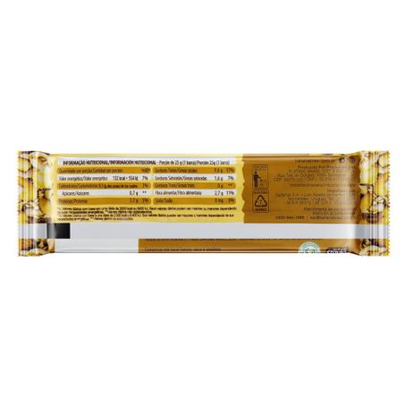 BARRA CASTANHA NUTS BAR CAST SEMEN 25G 360-3