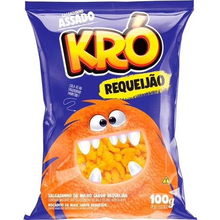 Salgadinho kro requeijão 100g