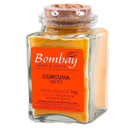 Curcuma Bombay em Pó 70g