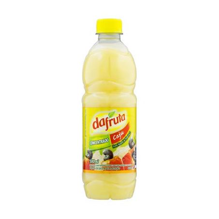 Preparado para Refresco Concentrado Caju Dafruta Garrafa 500ml