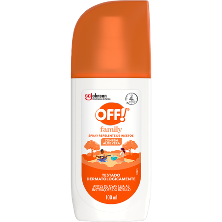Repelente insetos off spray 100ml